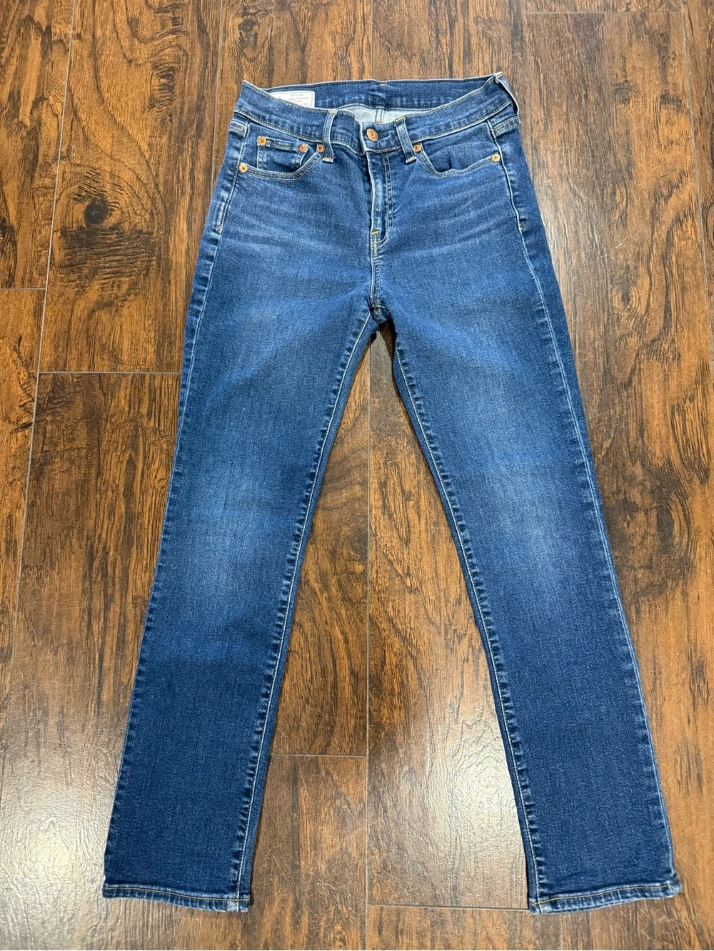 GAP Classic Straight Mid Rise Jeans – Dark Wash – Women’s Size 27 / 4S
